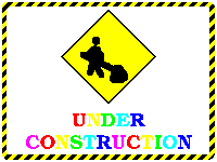 Animated under construction sign